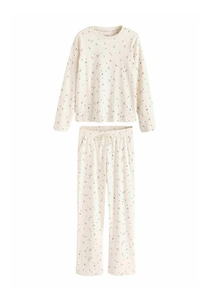 LONG SLEEVE - REGULAR FIT - Pyjama - ecru cream tree