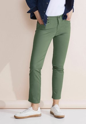 Slim fit -farkut - mottled dark green