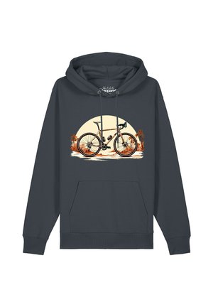 watapparel GRAVELBIKE UNISEX - Kapuzenpullover - india ink grey