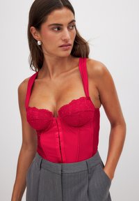 Korsetti - dark red