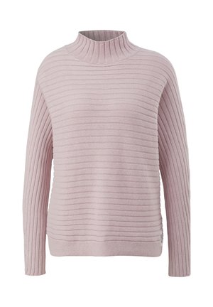 Stickad tröja - pink