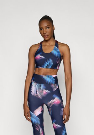 JODIE - High support sports bra - black/multi-coloured