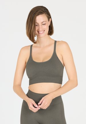 FOAN V2 - Brassières de sport à maintien léger - gunmetal