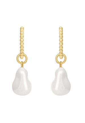 BAROQUE HOOP  - Earrings - pearl
