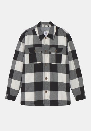 GAP COLAB SHACKET BOYS - Veste d'hiver - black/white
