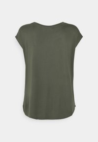 VILA VIMODALA V NECK - T-shirt básica - four leaf clover