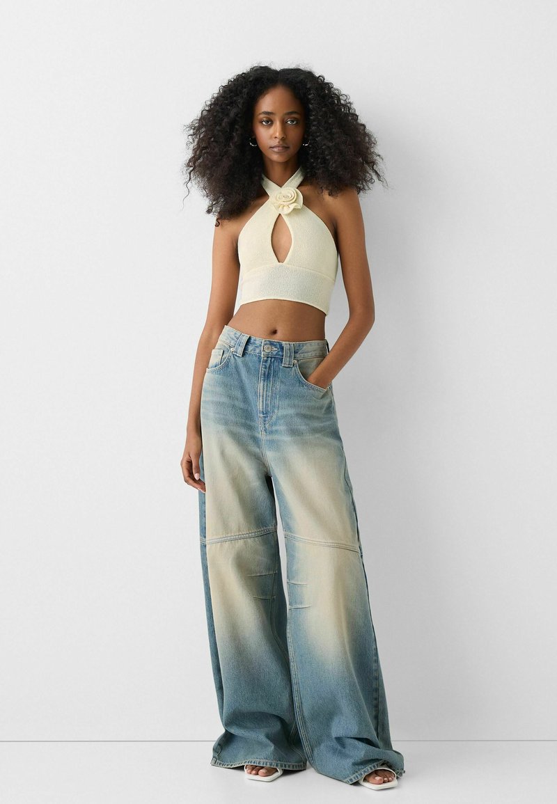 Bershka Top beige Bershka Top beige