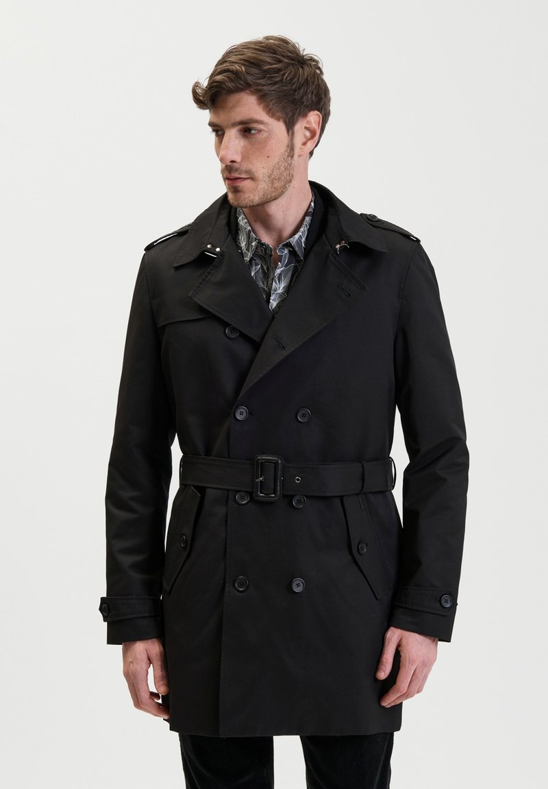 Gianni Lupo Trench - black