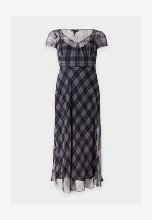 MARC JACOBS, PLAID MIDI - Denné šaty - purple