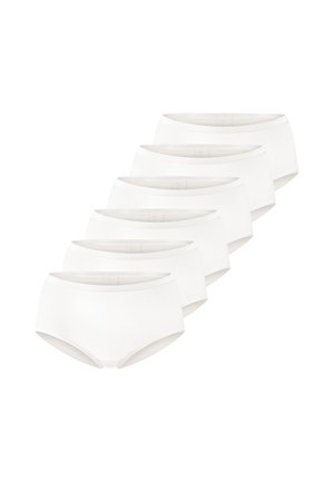 6ER PACK - Muotoileva alusasu - silk white