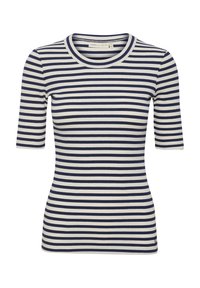DAGNA STRIPED - Marškinėliai su spaudiniu - whisper white  midnight magic