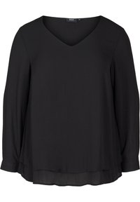 Zizzi Blus - black
