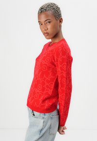 Marimekko RULLATA MINI PIIRTO UNIKKO - Maglione - red