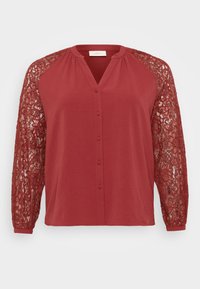 CARHILLA SLEEVE SHIRT  - Blusa - ruby wine