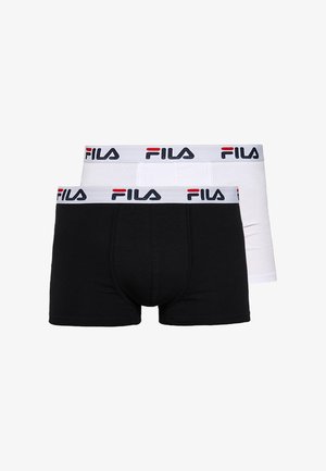 Fila, FILA MAN BOXER 2 PACK - Kitsad bokserid - black / white