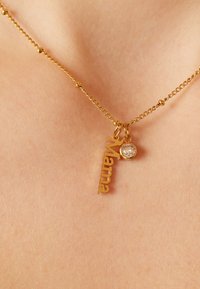 Lucardi Ketting - gold coloured white