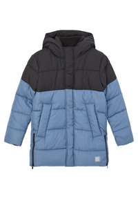 Manteau Long Matelassé S.Oliver Pour Fille - Imperméable, Coupe-vent, Avec Capuche Et Ceinture