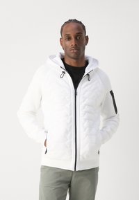 BOSS MARTIC - Adīta jaka - white