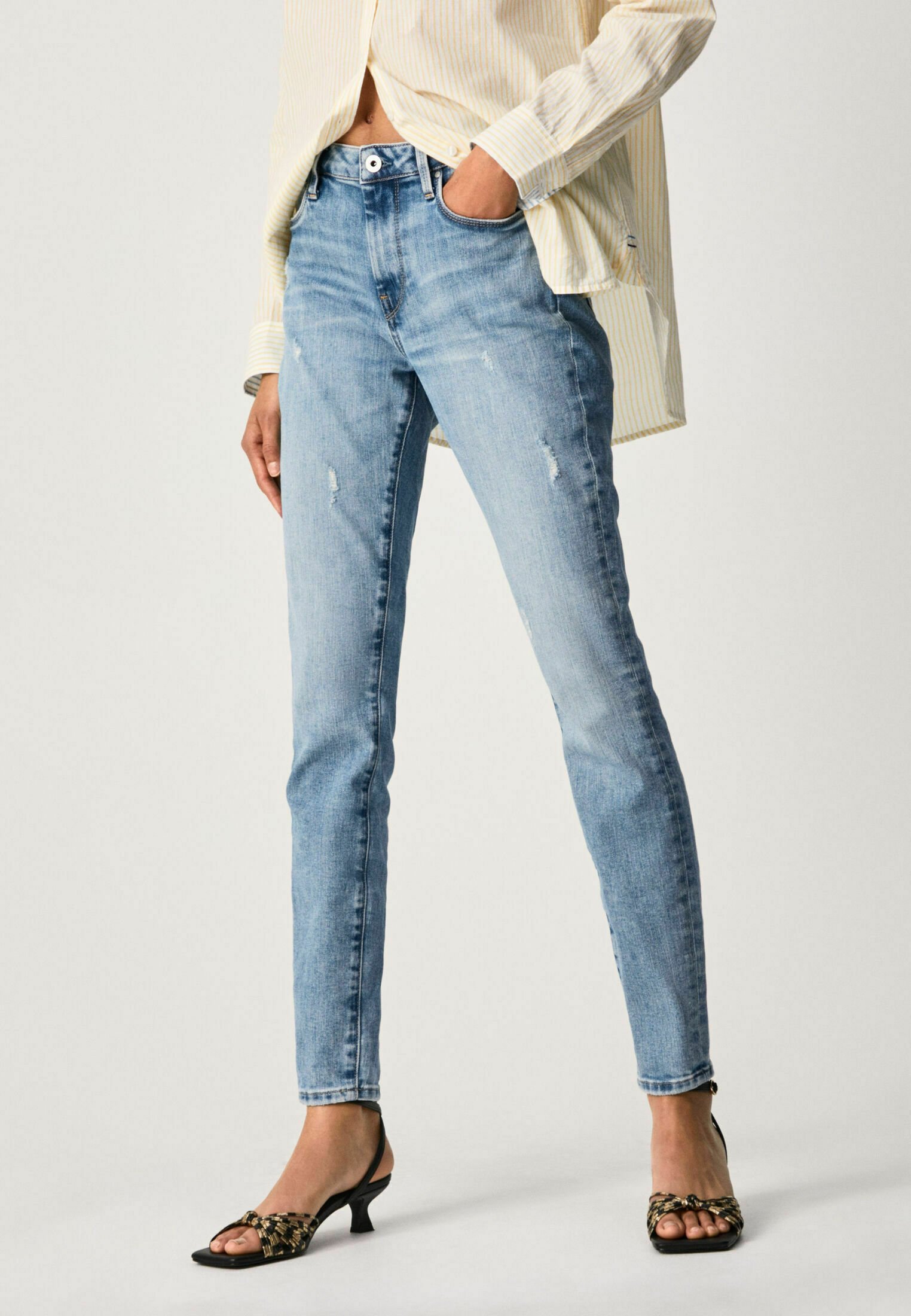 Pepe Jeans Jeans slim fit - denim/blu denim - Zalando.it