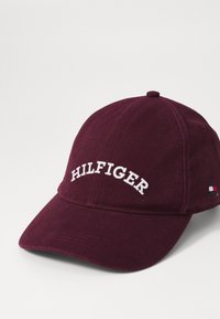 Tommy Hilfiger MONOTYPE PANEL UNISEX - Caps - raspberry truffle