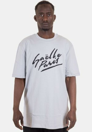 T-shirt con stampa - grigio