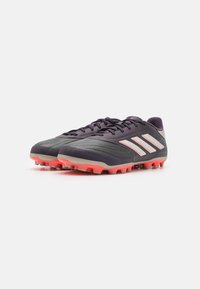 adidas Performance COPA PURE 2 LEAGUE 2G/3G AG - Scarpe da calcio per erba sintetica - aurora black/platin metallic/turbo