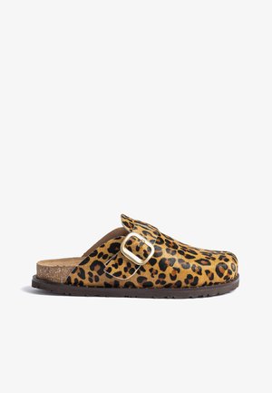 Yokono CLOG BOLUS-599 LEOPARD - Ciabattine - leopardo
