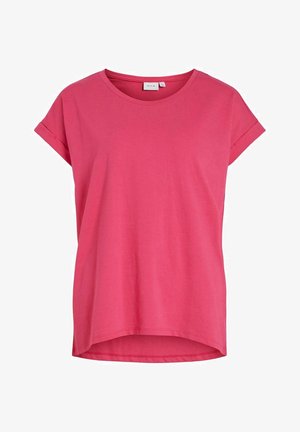 VILA VIDREAMERS NEW NOOS - Lihtne T-särk - pink yarrow