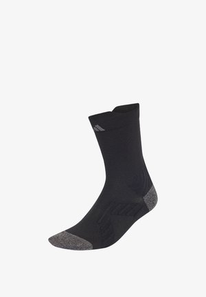 adidas Performance, RUN COMFY CREW UNISEX - Urheilusukat - black/white