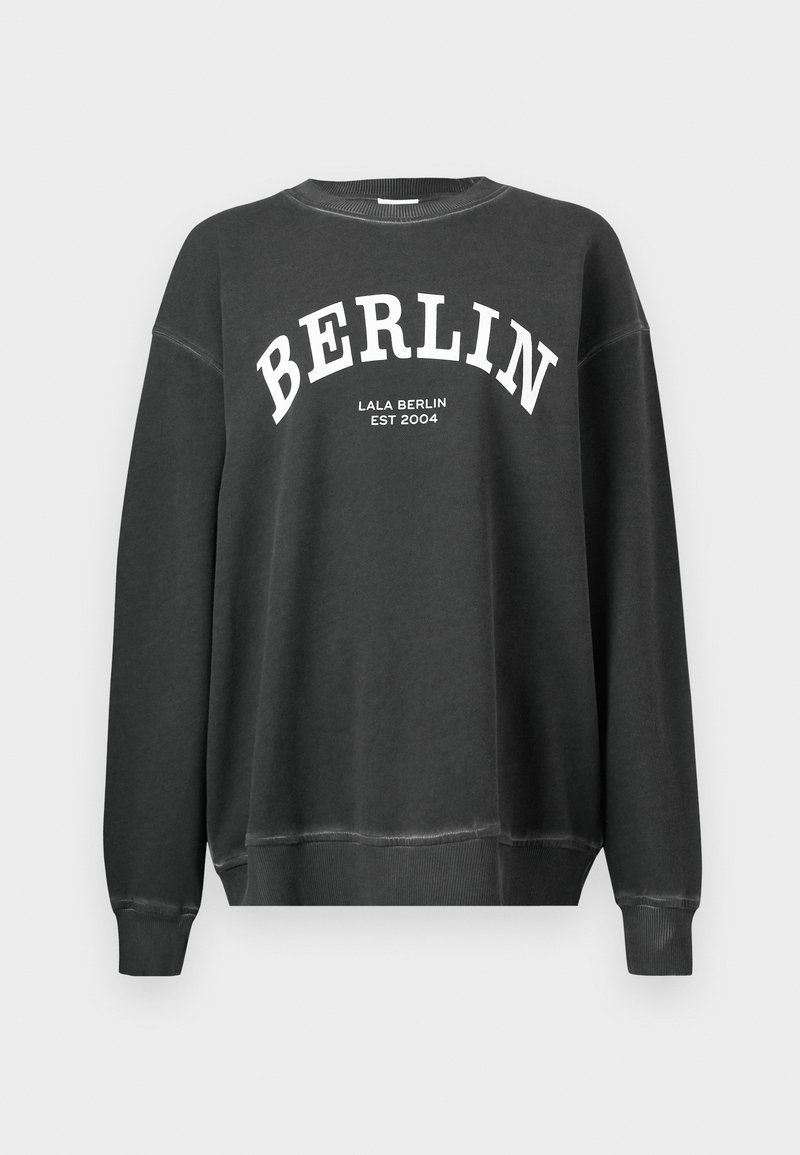 Washed Lala lala Berlin SWEATSHIRT BERLIN - Sweatshirt - washed black/schwarz - Zalando