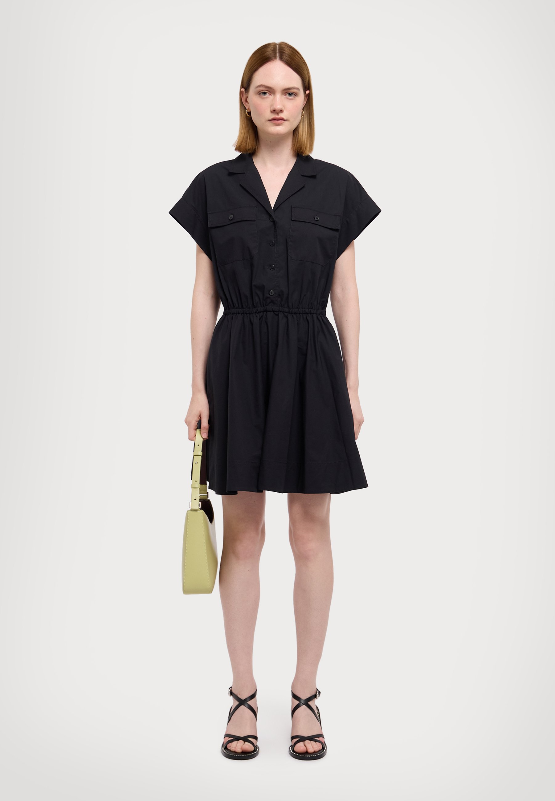 Tory Burch SHIRT DRESS - Shirt dress - black - Zalando.co.uk