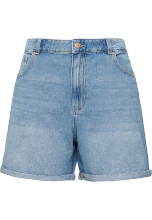CARHINE - Shorts di jeans - light blue denim