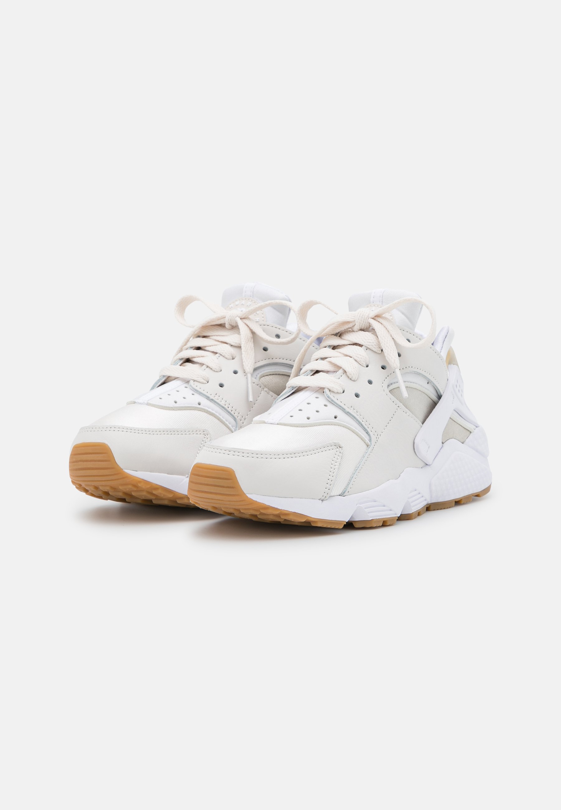 Nike Sportswear AIR HUARACHE - Zapatillas - phantom/white/fossil/light  brown/black/marrón - Zalando.es