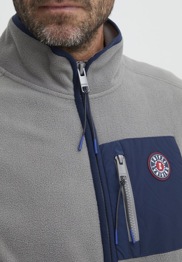 FQLUIS - Fleece jacket - steel gray3