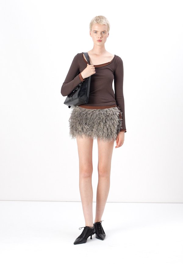 MONGOLIAN SKIRT - Mini skirt4