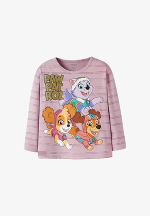NMFJANNET PAW - T-shirt à manches longues - dawn pink