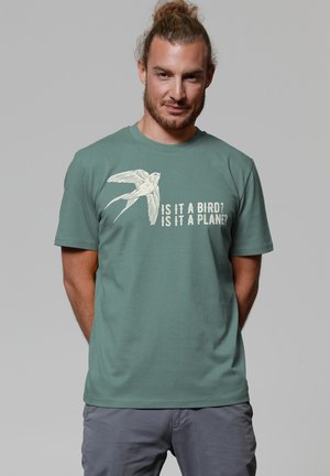 IS IT A BIRD - T-shirt imprimé - green bay