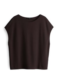 REGULAR FIT - T-shirt basic - dark espresso