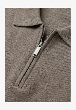 Dstrezzed, DSTREZZED HEREN POLO'S PETTAR POLO. - Poloshirt - grey brown