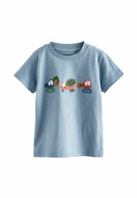 Next - SHORT SLEEVE  REGULAR FIT - T-shirts print - blue green Miniaturebillede 1