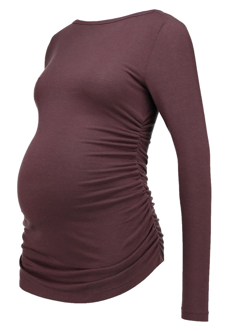 Paulina Longsleeve donkerpaars