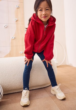 Next THROUGH  - Športna jopa s kapuco na zadrgo - red