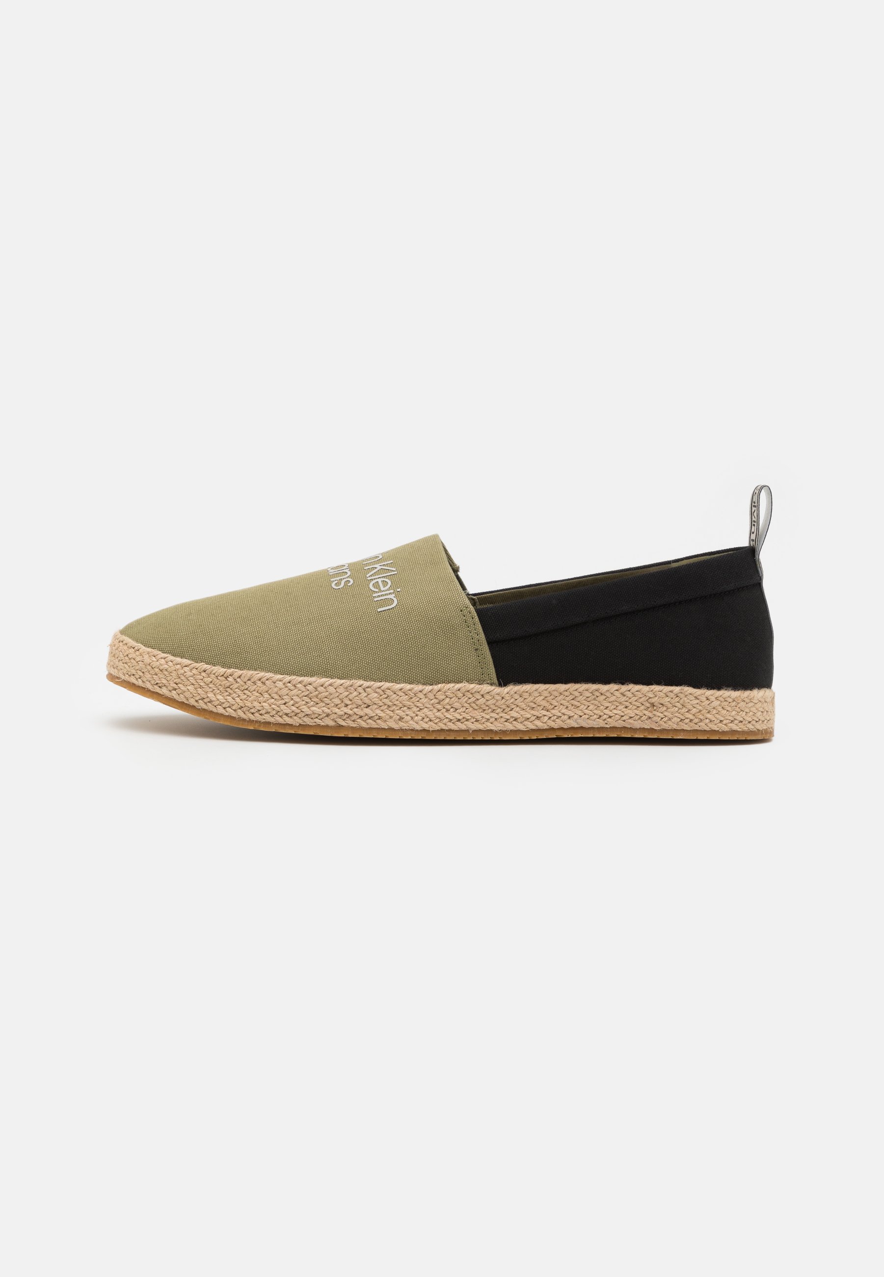 Calvin Klein Jeans Alpargatas - burned olive/verde oliva jaspeado -  Zalando.es
