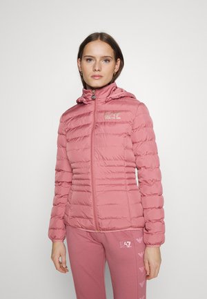 Winter jacket - pink/gold