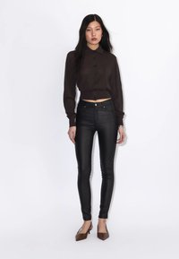 Dr.Denim LEXY MID SKINNY - Jeans Skinny Fit - black metal