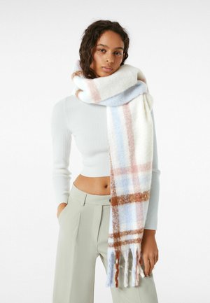 Écharpe S.Oliver - Motif Plaid Bleu Et Vert - 100% Polyester - Neuf Avec étiquettes