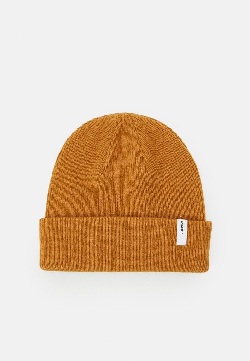 Samsøe Samsøe THE BEANIE - Gorro - brown sugar