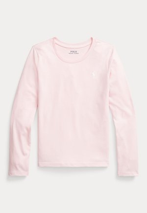 Polo Ralph Lauren, COTTON JERSEY LONG-SLEEVE TEE 7-14Y - Μπλούζα με μακριά μανίκια - hint of pink