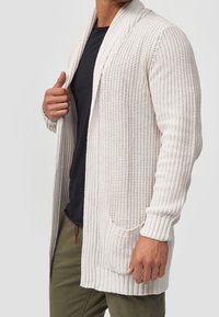 INDICODE JEANS Cardigan - light grey