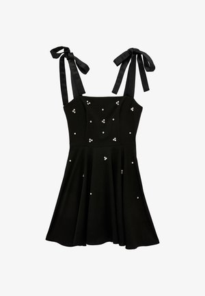 Koton, MINI STONE DETAIL DRESS . - Jurk - black